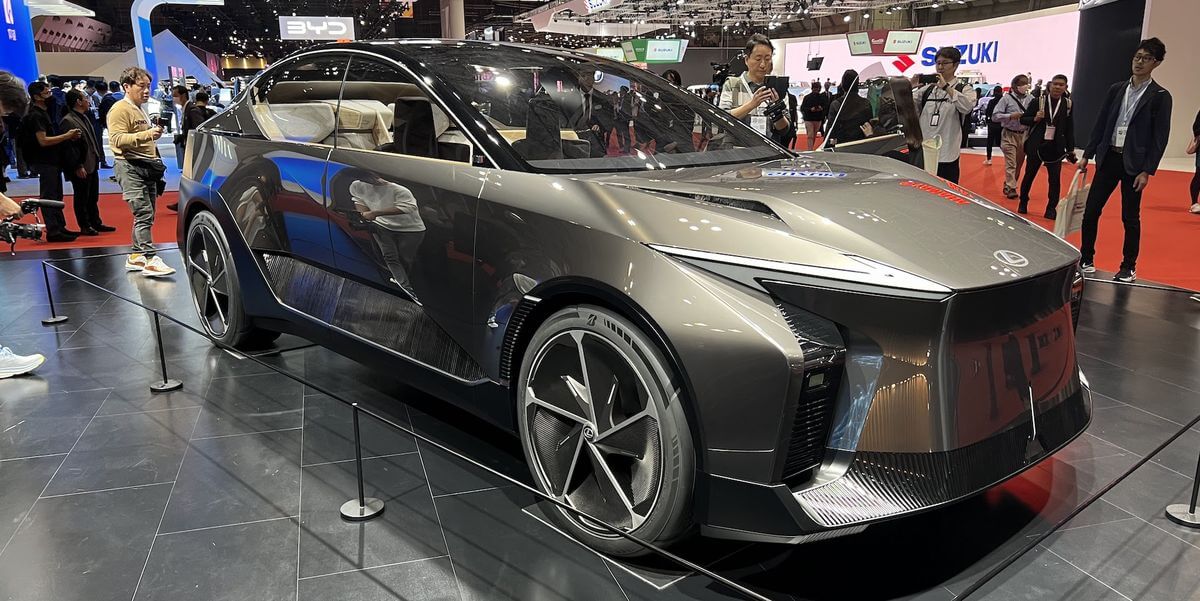 Концепт Lexus LF-ZL намекает на будущий флагманский электрокроссовер