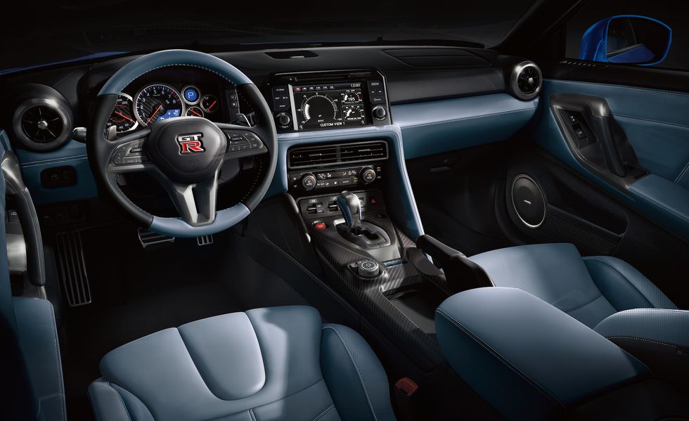 Интерьер GT R Skyline Edition 2024 года